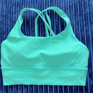 Lululemon Athletica Turquoise Sports Bra